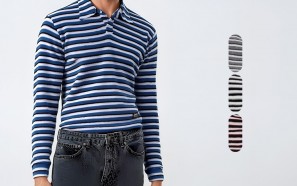 بافت راه راه مردانه Zara