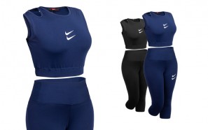 ست نیم تنه شلوارک اسپرت Nike