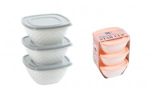 پیاله 3 عددی درب دار Star Cup