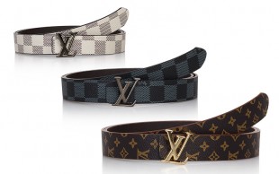 کمربند باریک زنانه طرح Louis Vuitton