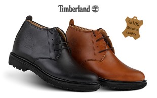 نیم بوت مردانه طرح Timberland