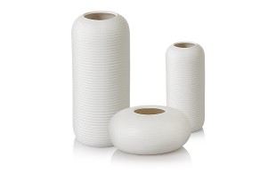 گلدان سرامیکی Grooved