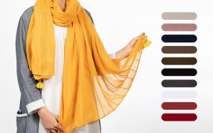 شال راه راه زنانه