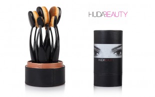 ست براش آرایشی چرمی Huda Beauty