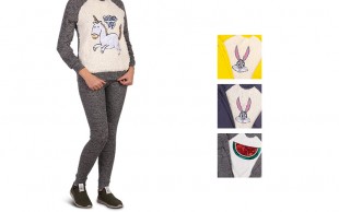 ست بلوز و شلوار زنانه پولیشی