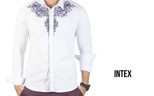 پیراهن طرح مخمل Intex