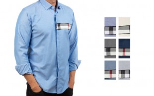 پیراهن مردانه طرح Burberry