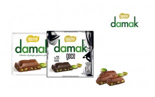 شکلات پسته ای damak