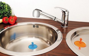 درپوش سینک طرح دست SOS