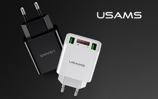 آداپتور شارژر LED دار USAMS
