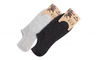 جوراب ساق کوتاه طرح گیپور MLD