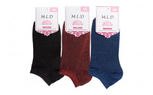 جوراب ساق کوتاه لمه ای MLD