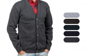 ژاکت مردانه بافت دکمه دار