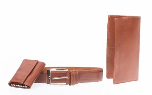 ست کادویی چرم طبیعی