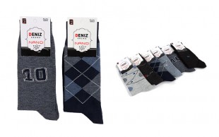 پکیج شش تایی جوراب ساق دار DENIZ