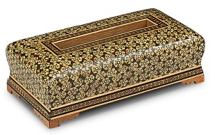 جعبه دستمال کاغذی خاتم