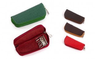 جاکلیدی چرم طبیعی