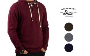 بلوز مردانه کلاه دار Bass