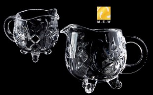 سس خوری بلور پایه دار MEW