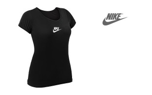 تیشرت آستین کوتاه زنانه طرح NIKE