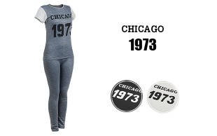 ست تیشرت شلوار طرح CHICAGO