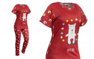 ست لباس راحتی عروسکی زنانه Jian Hong