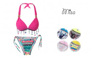 مایو دو تکه سگک دار Misa