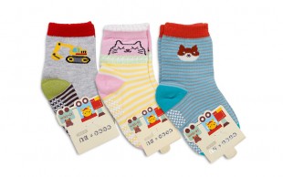 جوراب طرحدار بچگانه COCO BU