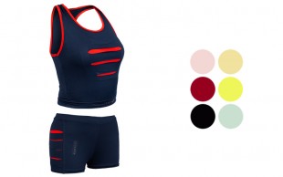 ست نیم تنه و شلوارک Reebok