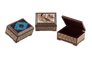 جعبه خاتم کاری