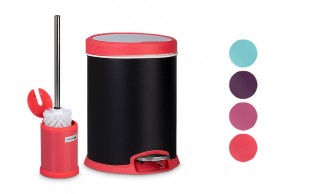 ست سطل زباله و فرچه PAPYON