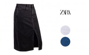 دامن جین زنانه طرح ZARA