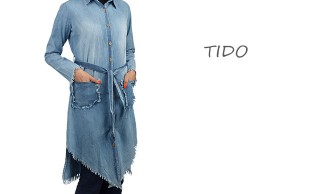 مانتو طرح جین Tido