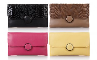 کیف کج زنانه Round Button