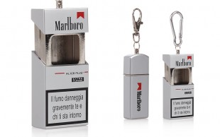 زیر سیگاری جیبی طرح Marlboro