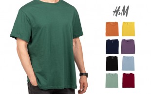 تیشرت ساده مردانه H&M