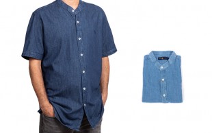 پیراهن جین آستین کوتاه طرح Ralph Lauren