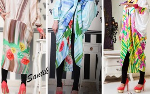 مانتو تابستانه SANTIK