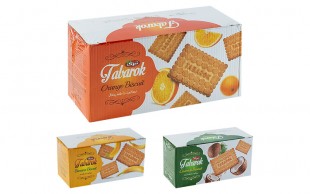 بیسکوییت طعم‌دار تبرک