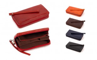 کیف پول زنانه طرح آکاردئونی