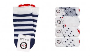 جوراب مچی زنانه طرح Flag