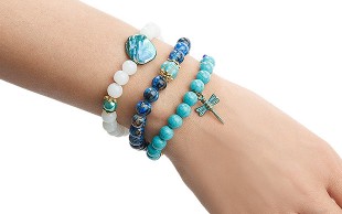 دستبند سنگی زنانه