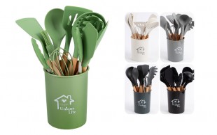 ست 12 پارچه کفگیر و ملاقه Unique Life