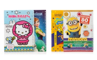 دفتر سیمی جلد فانتزی