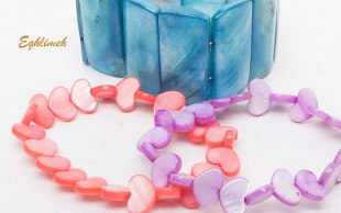 دستبند صدف طبیعی eghlimeh