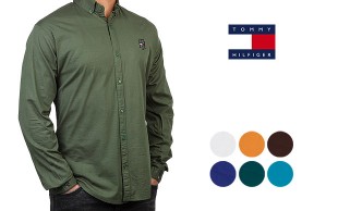 پیراهن مردانه طرح Tommy Hilfiger مدل BDC