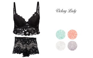 ست لباس زیر گیپور Victory Lady