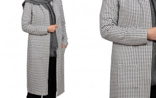 مانتو جلو باز HMK Collection