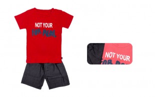 تیشرت شلوارک پسرانه Not Your