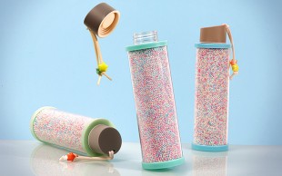 بطری آب شیشه ای